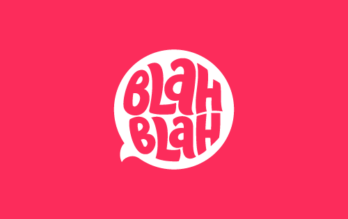 Логотип бара Blah Blah